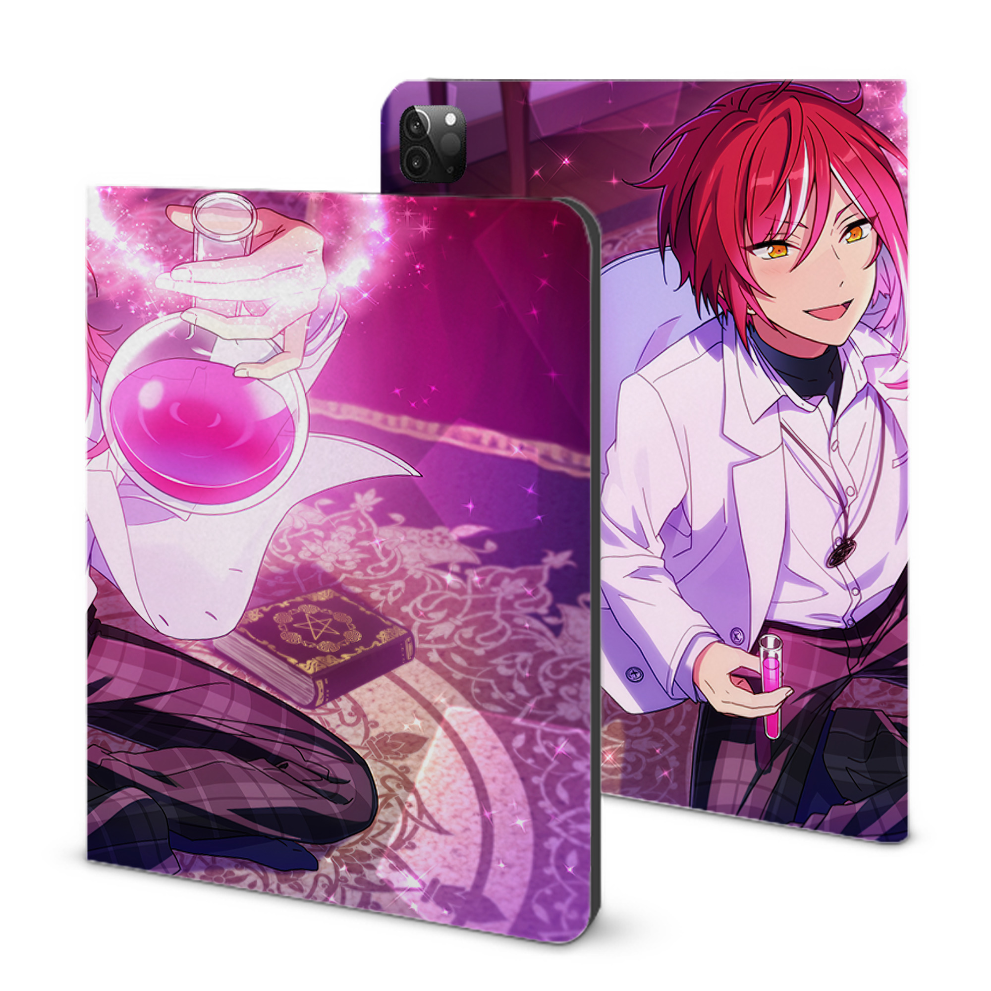 （画像用） あんさんぶるスターズ! Ensemble Stars IPadケース ペンホルダー付き ブックスタイルデザイン